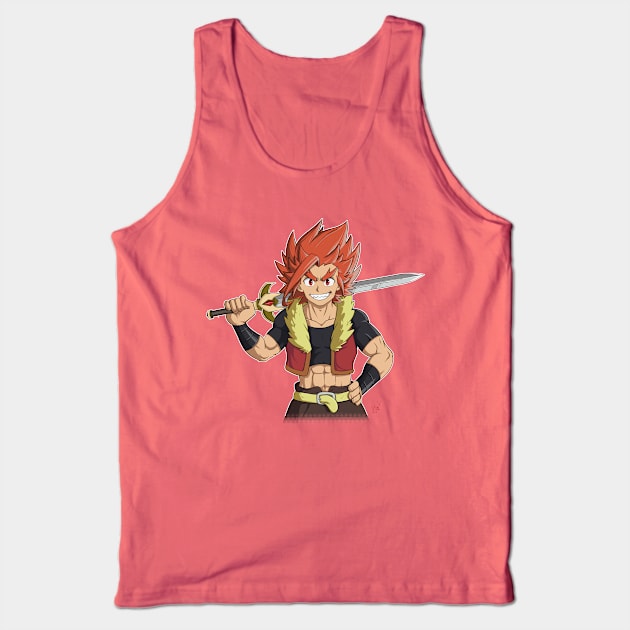 Xander / Xhaka from Beyblade Burst Turbo / Super Z Tank Top by Kaw_Dev